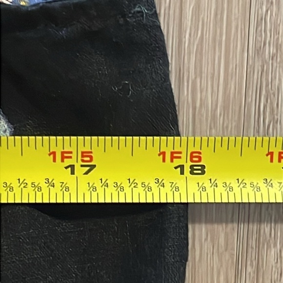 Free People Women Summer in Tutlum Tunic Small Black Coastal Longline Lagenlook - Picture 13 of 15